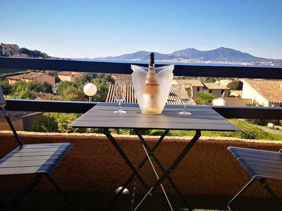 Porticcio : Magnifique T2 Piscine Vue Mer Grosseto-Prugna ภายนอก รูปภาพ