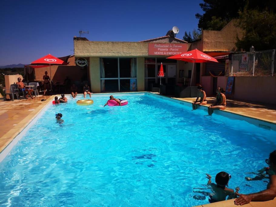 Porticcio : Magnifique T2 Piscine Vue Mer Grosseto-Prugna ภายนอก รูปภาพ